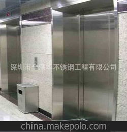 深圳片区304不锈钢银色电梯包门套生产加工